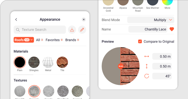 Our Material Settings approach showcase